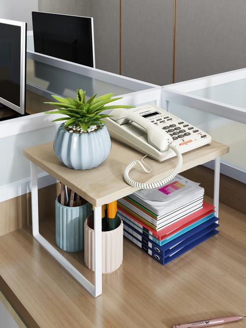 辦公室置物架桌面收納打印機(jī)筆記本電腦床上懶人學(xué)生宿舍小書(shū)桌子